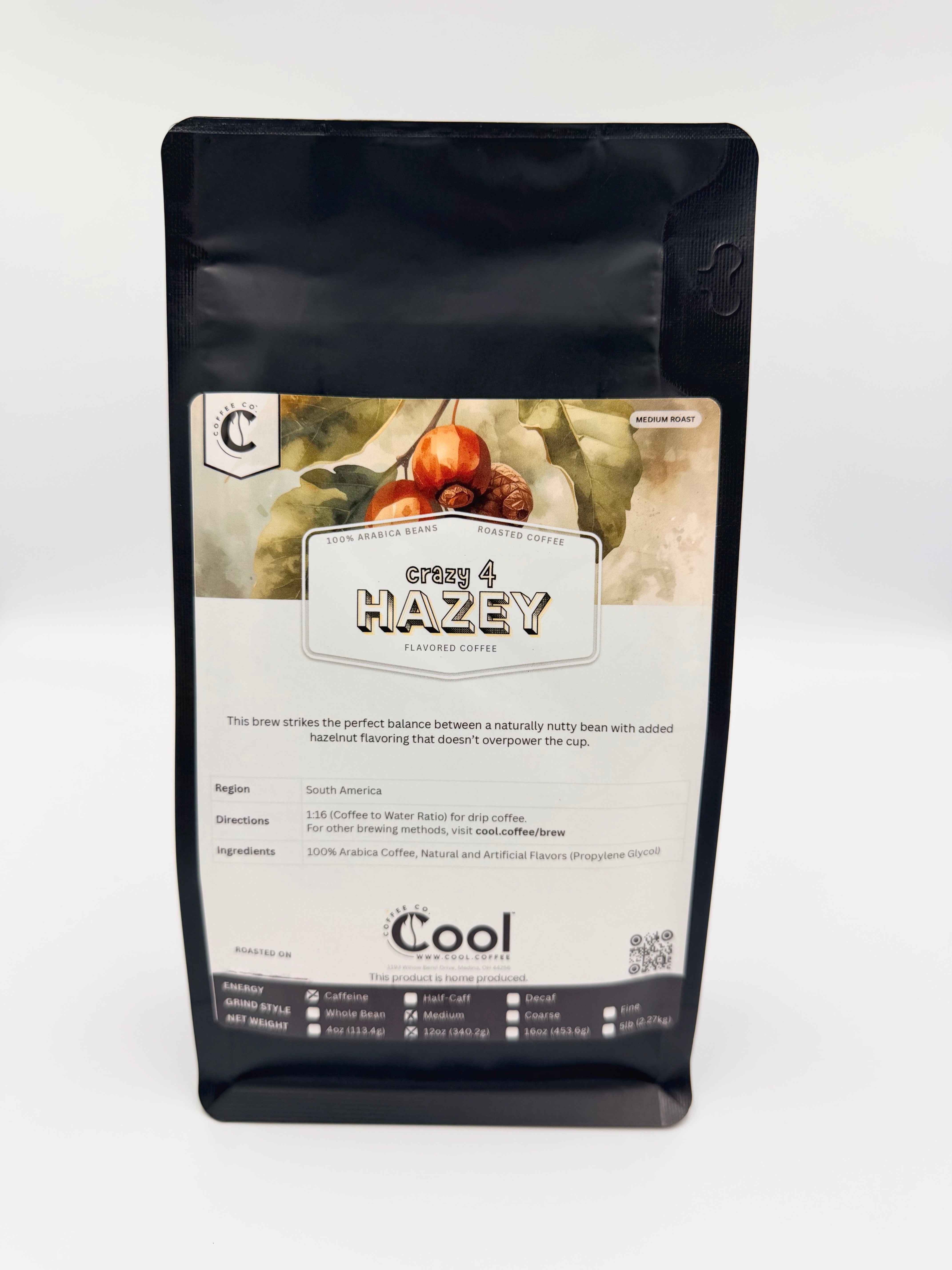 hazelnut coffee blend - Crazy 4 Hazey – Cool Coffee & Tea Co.